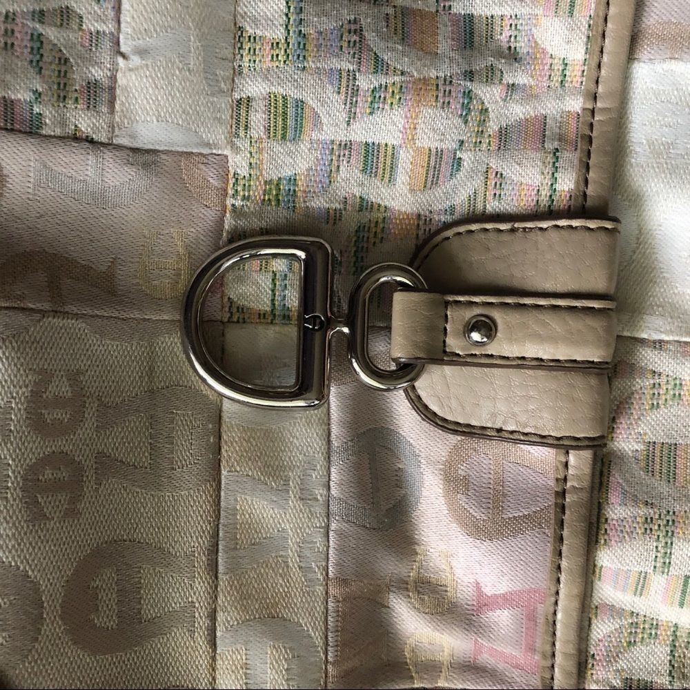 Etienne Aigner crossbody Beige Cream Multi Color handbag  - Picture 5 of 5
